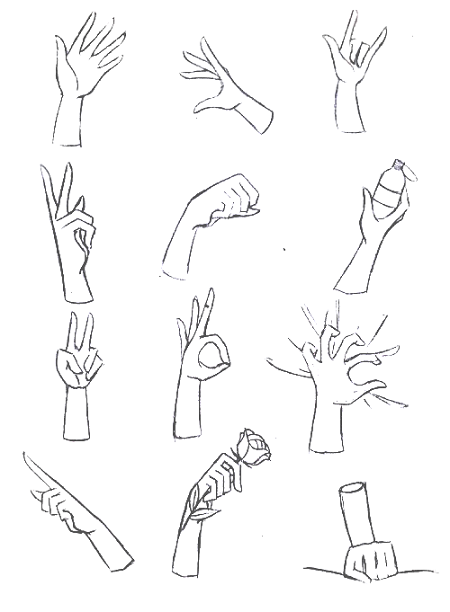 Họa Cụ HKUK - Một số tut vẽ về các kiểu tay chống cằm kiểu... | Facebook